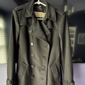 Burberry pea coat